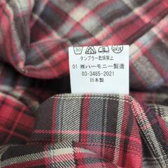 Eight Peanuts エイトピーナッツ 赤チェックチュニック Mの画像