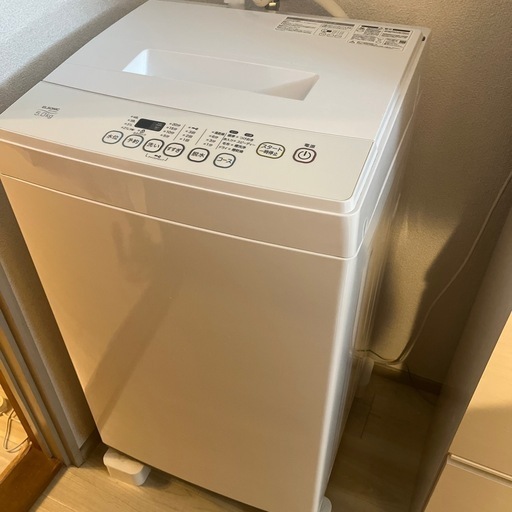【9/18回収可能の方のみ】2021年製エルソニック　家庭用全自動洗濯機　EM-L50S2