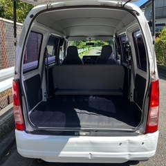 平成24年 サンバーバン 赤帽 TV2 ホワイト 4WD MT AC PS 走行12万キロ 車検対応可の画像