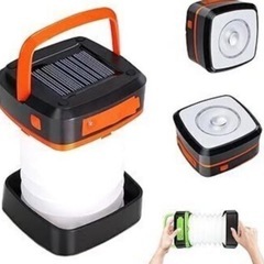 [新品未使用品] LED ランタン USB充電式 高輝度 100...