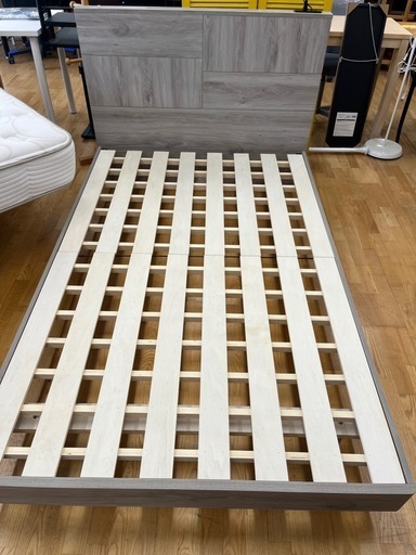 N729★大塚家具＆シモンズ製★セミダブルベッド★ベッド★幅1250mm