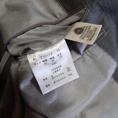 スーツ上下夏ノータックパンツの画像