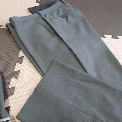 スーツ上下夏ノータックパンツの画像