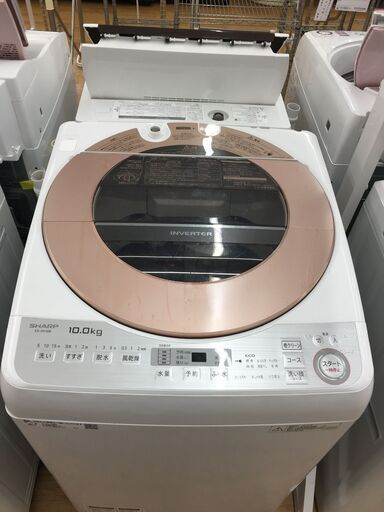 ★ジモティ割あり★ SHARP　シャープ 洗濯機  10kg 18年製 動作確認／クリーニング済み SJ7111
