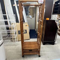 リサイクルショップどりーむ天保山店　No14312　籐ラック　ラ...