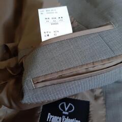 スーツ上下　パンツ2本　グレイ夏の画像