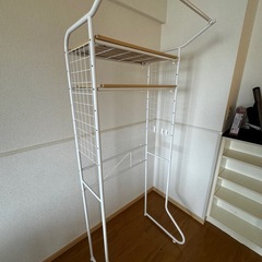 美品【ニトリ】棚2段ランドリーラックの画像