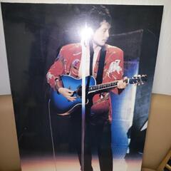 矢沢永吉 ポスター B1サイズ E.YAZAWA ヤザワ 中古 弱々しく