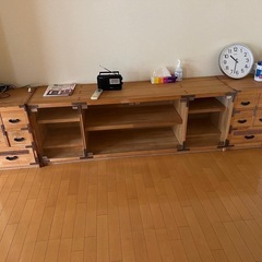 オーダーメイド　木製テレビボード