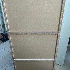 カラーボックス　白の画像