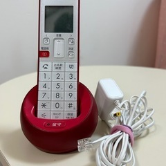 （取引中）コードレス電話の画像