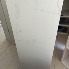 カラーボックス　白の画像