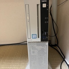 NECデスクトップパソコン　の画像