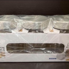 ★最終価格！★ Kela ケラ ストレージジャー クリアー 3個セットの画像