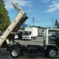 H.16年 日産 アトラス 4.8 ダンプ フルスーパーロー ディーゼル 2tスムーサー5MT ホワイト　ETC　 ABS　エアバック　車検R6/11　　16963 　の画像