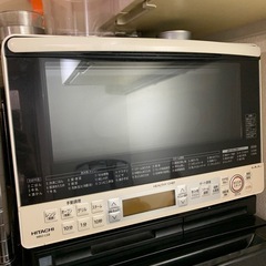 
【程度まあまあ🤔】日立 過熱水蒸気（ボイラー式）オーブン付きス...