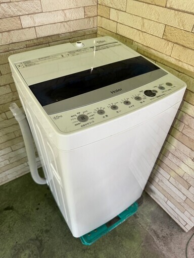 【美品】大阪送料無料★3か月保障付き★洗濯機★2022年★ハイアール★4.5kg★JW-C45D★S-384