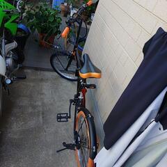 折りたたみ自転車　6段変速　リアサスペンション