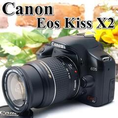 【全国送料無料】Canon EOS Kiss X2✨ ショット数...