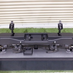 ハイエース4型　SーGLバンのリヤシートの画像