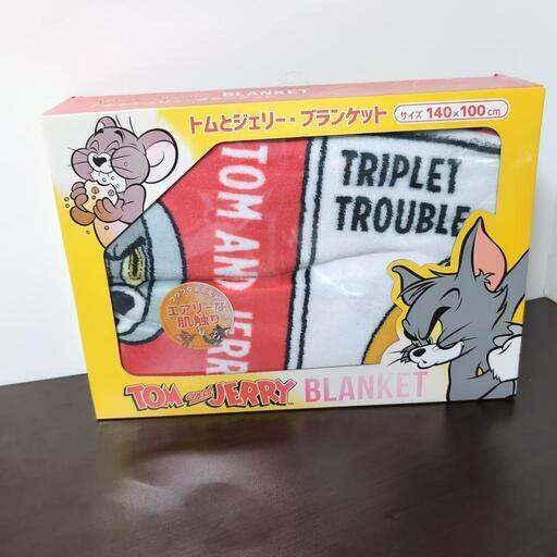 新品未使用 ブランケット（トムとジェリー）: 1100円 受け取りに来れる方お待ちしております。
