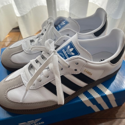 adidas SAMBA OG ホワイト23.5センチ