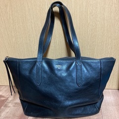 FOSSIL 本革トートバッグ