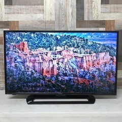即日受渡❣️SHARP  AQUOS40型液晶TV高画質で色合い...