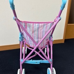 【お譲りします】人形用ベビーカーの画像