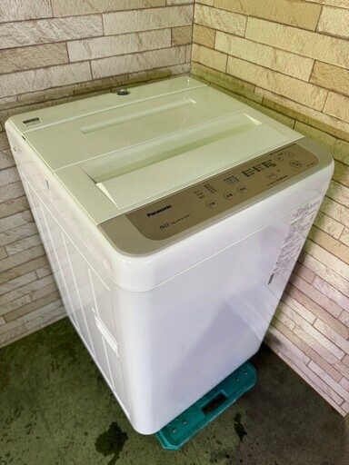 【美品】大阪送料無料★3か月保障付き★洗濯機★2019年★パナソニック★5kg★NA-F50B13★S-375