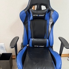 GT Racing ゲーミングチェア　補修箇所ありの画像