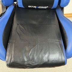 GT Racing ゲーミングチェア　補修箇所ありの画像