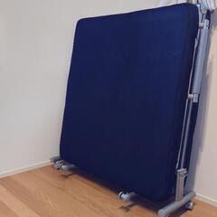 【受付停止:取引中】折りたたみベッド　シングル　90cmサイズの画像