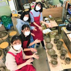 電動ろくろ体験☆2個作れますの画像