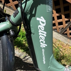 折りたたみ式　電動アシスト自転車　パンクレスの画像