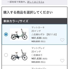 折りたたみ式　電動アシスト自転車　パンクレスの画像