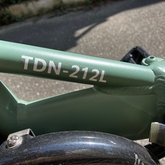 折りたたみ式　電動アシスト自転車　パンクレスの画像