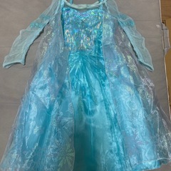 アナと雪の女王 100cmエルサドレス 子供 コスプレ の画像