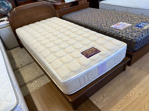 【愛品館八千代店】ピロートップ付き　ポケットコイル　シングルベッド