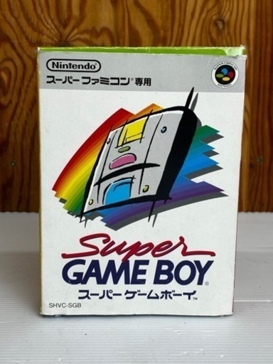 s0917601 Nintendo 任天堂 スーパーゲームボーイ SUPER GAMEBOY 説明書なし ゲーム機 アクセサリ スーパーファミコン用 レトロ 中古品