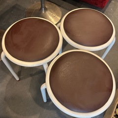 イス　チェア　スツール　3脚セット