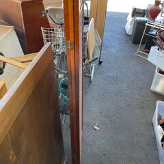 パーテーション　No.13283　仕切り　三つ折り　木製　【リサイクルショップどりーむ荒田店】の画像