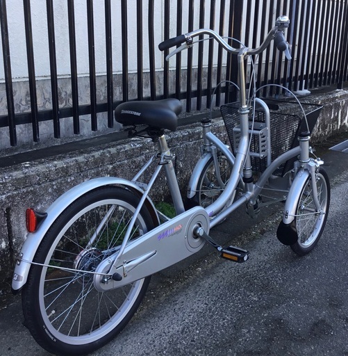 ブリジストン三輪車中古シルバー高齢者ミンナ