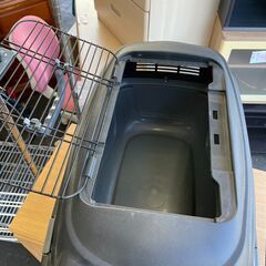 ペットキャリー　No.13291　ブラック　ペット用品　2ドア　スマイルキャリー　【リサイクルショップどりーむ荒田店】の画像