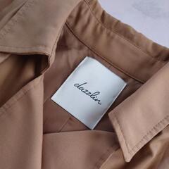 【美品】dazzlin トレンチコートの画像