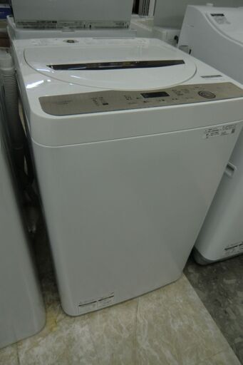 SHARP　全自動洗濯機　ES-GE6E　2021年製　6.0㎏