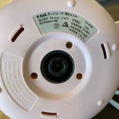 【明日、10/2にとりに来れる方限定。　電気ケトルお譲りします】T-falの画像