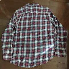 FadedGloryフェイデッドグローリー　ネルシャツ　ボタンダウン　Mサイズの画像