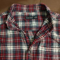 FadedGloryフェイデッドグローリー　ネルシャツ　ボタンダウン　Mサイズの画像