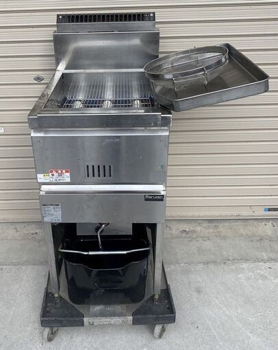 LPガス　フライヤー マルゼン  MGF-18J W430×D600×H800(BG1020)mm 業務用 厨房用 中古 プロパンガス